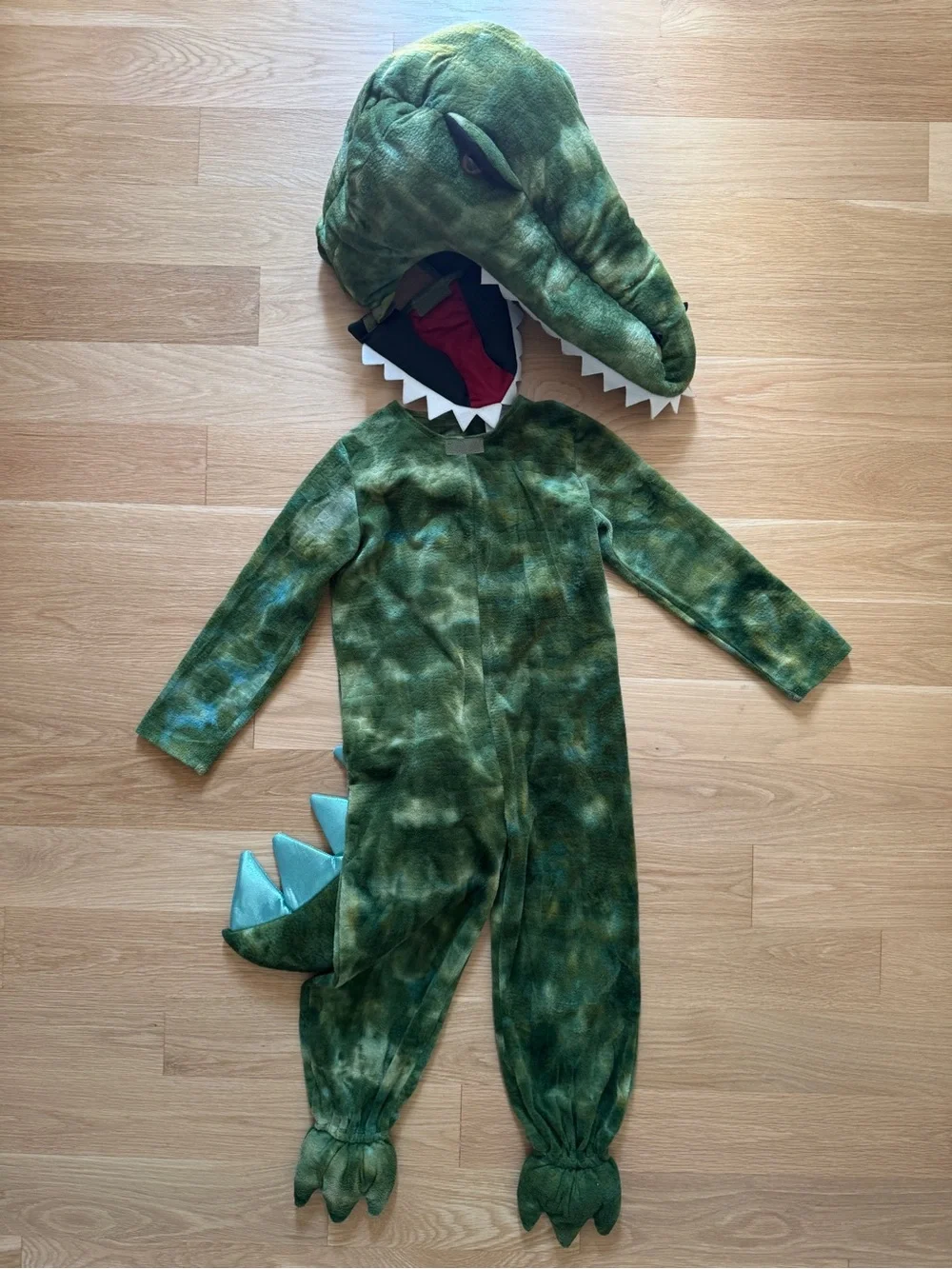 Pottery Barn Kids Dinosaur T Rex Halloween Costume - Light Up
